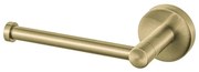 Haceka Kosmos Toiletrolhouder - zonder klep - L-vorm - geborsteld goud 2010979