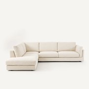 Conv hoekbank. bouclé, César