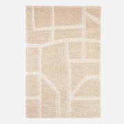 Vloerkleed met geometrisch motief, Nudea