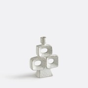Organische keramische kandelaar, hoogte 22 cm, CERAL