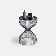 Bijzettafel in staaldraad, Janik