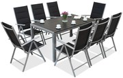 Aluminium tuinset polywood Verona voor 8 personen Garden Point