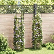 vidaXL Tuinboogtorens 2 st
