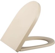 QeramiQ Dely Zitting - softclose - quickrelease - 35mm - mat beige E13/A15 35mm seat beige