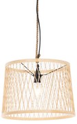 Landelijke buiten hanglamp rotan 40 cm - Calamus