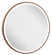 Crosswater Infinity Spiegel - met verlichting - rond - 60cm - geborsteld brons IF_MIRROR60BZ