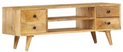 vidaXL Tv-meubel 110x35x40 cm massief mangohout