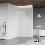 Fortifura Galeria inloopdouche - 140x200cm - mat glas - plafondarm - mat wit SW797937/SW797906/SW804546