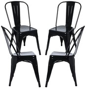 Set 4 Torix Stoelen