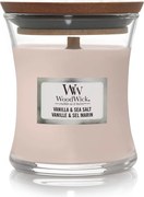 WoodWick geurkaars - Medium Hourglass - Vanilla&amp;Sea Salt