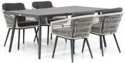Tuinset 4 personen 180 cm Rope Wit Lifestyle Garden Furniture Western/Sophia