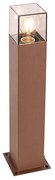 Industriële staande buitenlamp roestbruin 50 cm IP44 - Denmark
