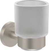 Villeroy & Boch Elements - Tender Glas/tandenborstelhouder Mat Nickel