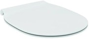 Ideal Standard Connect Air closetzitting met deksel dun wit/RVS E036501