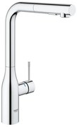 GROHE essence new Keukenkraan - hoog - uittrekbare l uitloop - 2 straalsoorten - chroom 30270000