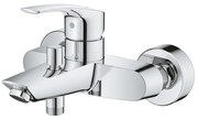 GROHE Eurosmart badkraan met hendel chroom 33300003