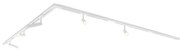 Modern railsysteem met 5 spots wit 1-fase GU10 35mm - Iconic Jeana Luxe