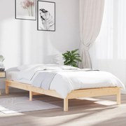 vidaXL Bedframe massief grenenhout 100x200 cm