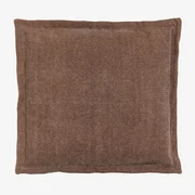 Vierkant Katoenen Kussen (60x60 Cm) Karzem Bruin - Mokka - Sklum