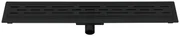 SaniGoods Black douchegoot zwart met flens 70cm