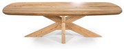 Eleonora Nikki Salontafel Naturel Hout - 130 X 70cm.