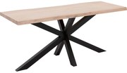 Goossens Eettafel Blade, Boomstamblad 180 x 90 cm 5 cm dik