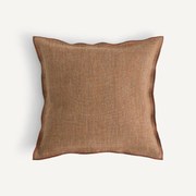 Geverfd geweven linnen kussenhoes, Missia