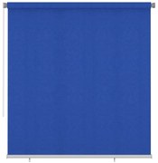 vidaXL Rolgordijn voor buiten 220x230 cm HDPE blauw