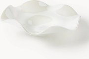 Handgemaakte glazen decoratieve schaal Ona, B 32 cm