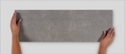 Wandtegel Saloni B-Stone 75x25cm gris mat