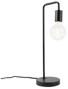 Moderne zwarte tafellamp - Facil