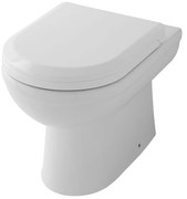 Eastbrook Dura staande toiletpot wit glans