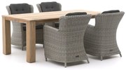 Intenso Milano/ROUGH-X 200cm dining tuinset 5-delig