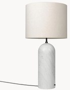 Dimbare vloerlamp Gravity met marmeren voet, H 120 cm