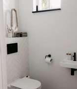 Wandtegel 7.5x30 Cm Cifre Colonial White Mate