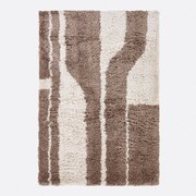 Hoogpolig vloerkleed, abstracte motieven, Belsa