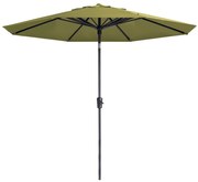 Madison Parasol Paros II Luxe 300 cm saliegroen