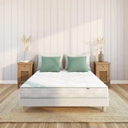 Matras in latex voor gevoelige rug, stevig, 16cm, 3 zones