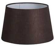 Linnen lampenkap bruin 25/16