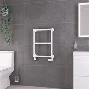 Eastbrook Stour handdoekradiator 50x70cm 221W wit mat