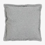 Vierkant Kussen (53x53 Cm) Kata Stof Szary - Sklum
