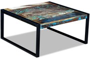 vidaXL Salontafel 80x80x40 cm massief gerecycled hout