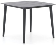 Tuin eettafel Manifesto  | Vierkant  | Tuintafel Aluminium | 90x90cm | 4 personen | Kees Smit Tuinmeubelen