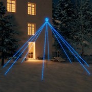 vidaXL Kerstboomverlichting met 800 LED's binnen en buiten 5 m blauw