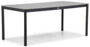 Dining Tuintafel rechthoekig 180 x 90 cm Aluminium/keramiek Grijs Como