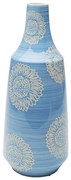 Kare Design Big Bloom Blauw Grote Vaas Lichtblauw