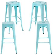 Set 4 hoge Torix krukken