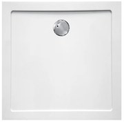 Haceka Belice douchebak vierkant 80x80cm wit