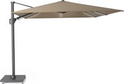 Platinum Challenger zweefparasol T2 300 cm x 300 cm glow taupe