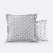 Kussensloop in zuiver katoen met stippenprint, Clarisse